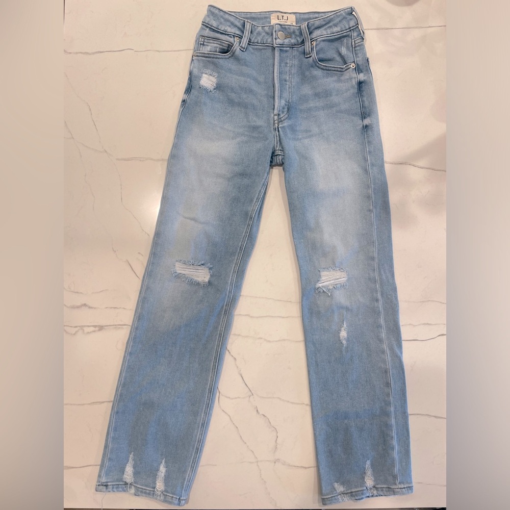 L.T.J. Denim, Button Fly, Size 25(2)